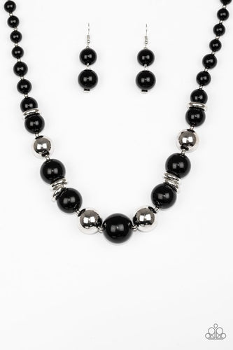 New York Nightlife Black Necklace