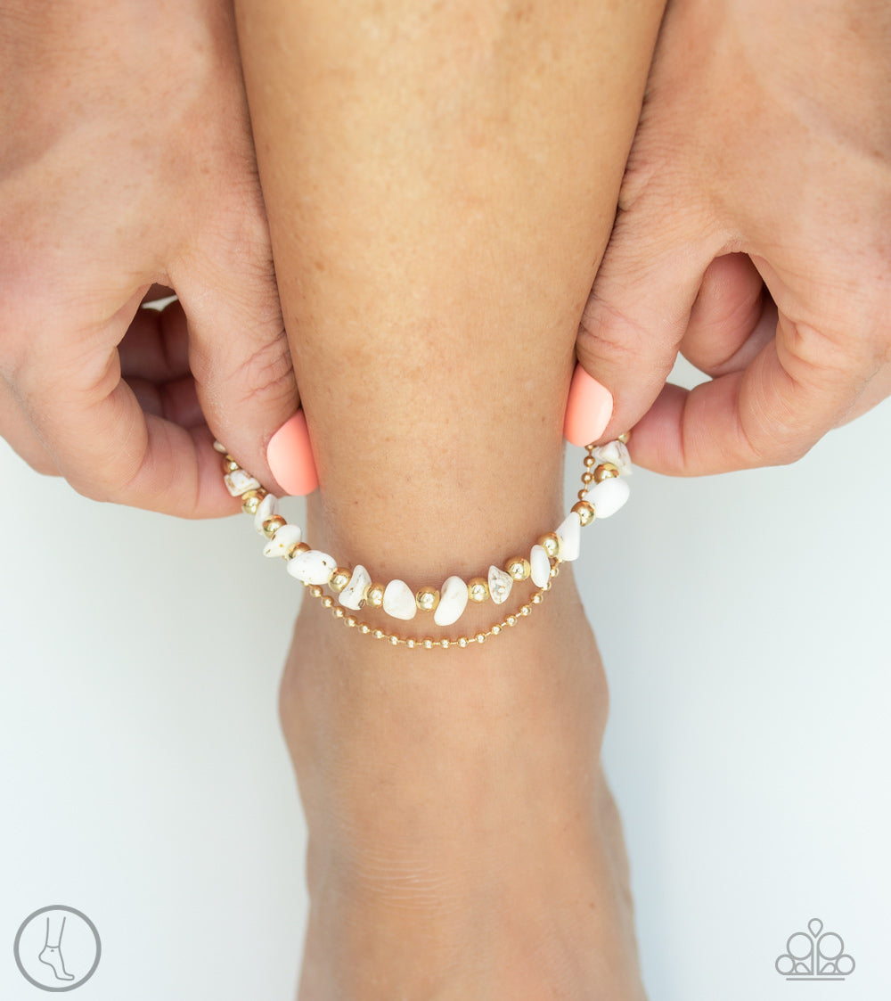 Beach Expedition Gold Anklet Bracelet