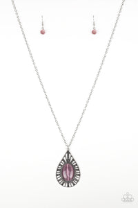 Total Tranquility Purple Necklace