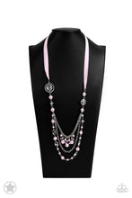 Load image into Gallery viewer, All The Trimmings Pink Necklace