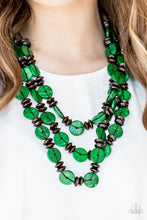 Load image into Gallery viewer, Key West Walkabout Green Necklace