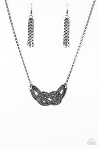 Nautically Naples Black Necklace