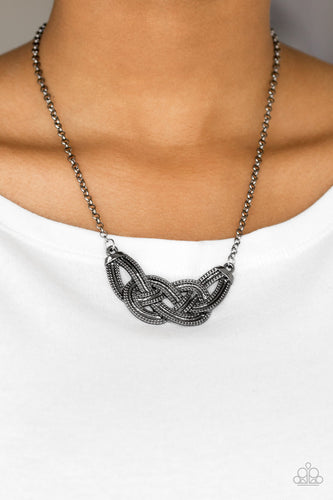 Nautically Naples Black Necklace