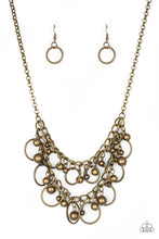 Load image into Gallery viewer, Warning Bells  Brass Necklace