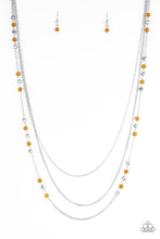 Load image into Gallery viewer, Colorful Cadence Orange Necklace