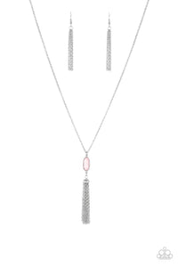 Tassel Tease Pink Necklace