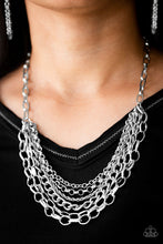 Load image into Gallery viewer, Color Bomb Silver Necklace