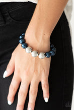 Load image into Gallery viewer, All Dressed UPTOWN Blue Bracelet