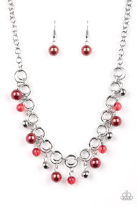 Fiercely Fancy Red Necklace