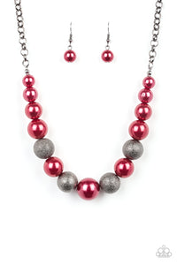 Color Me CEO Red Necklace