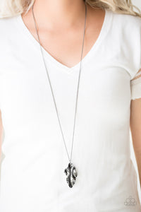 Fiercely Fall Black Necklace