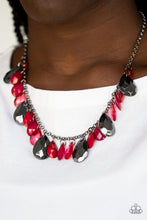 Load image into Gallery viewer, Hurricane Season Red Necklace