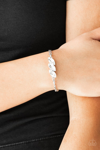 Pretty Priceless White Bracelet