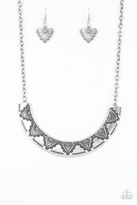 Persian Pharaoh Silver Necklace