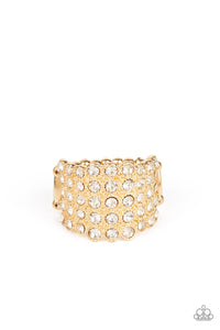 Million Dollar Masquerade Gold Ring