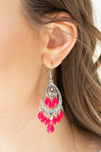 Load image into Gallery viewer, Gorgeously Genie Pink Earrings