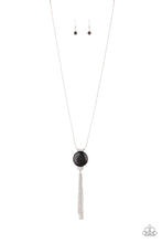 Load image into Gallery viewer, Happy As Can BEAM Black Necklace