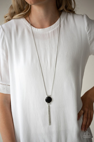 Happy As Can BEAM Black Necklace