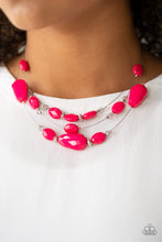 Load image into Gallery viewer, Radiant Reflections Pink Necklace