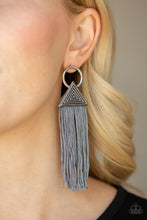 Load image into Gallery viewer, Oh My GIZA Silver Earrings