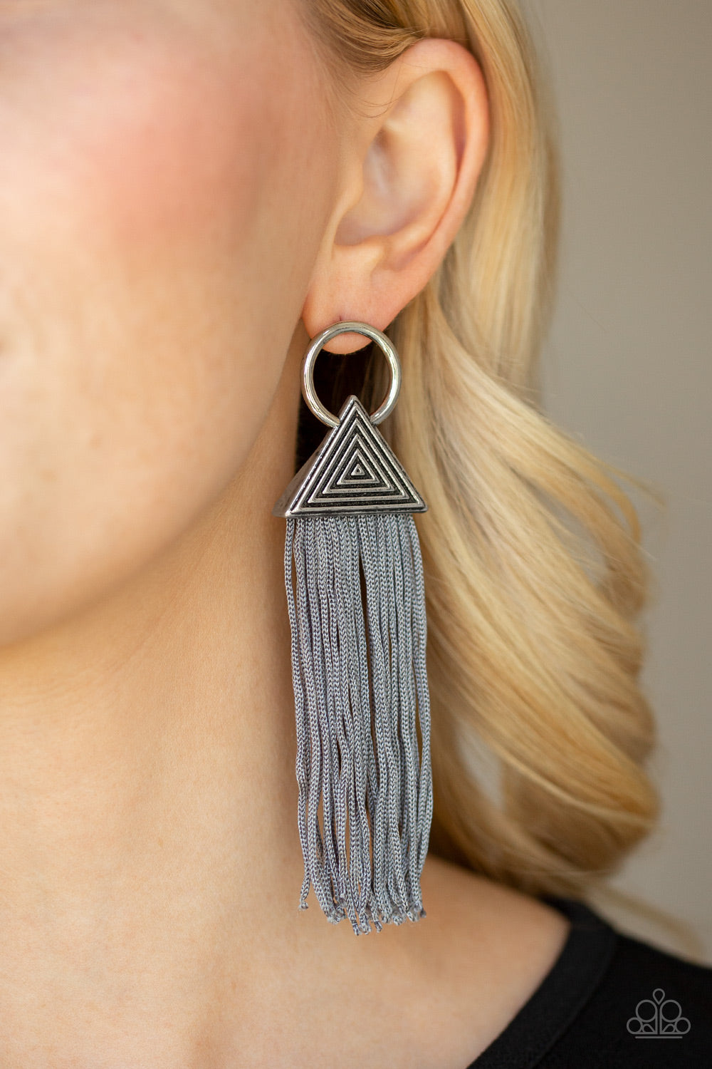 Oh My GIZA Silver Earrings