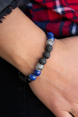 Proverb Blue Bracelet