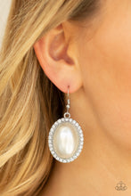 Load image into Gallery viewer, Celebrity Crush White Earrings