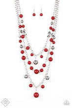 Load image into Gallery viewer, The Partygoer Red Necklace