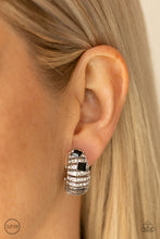 Load image into Gallery viewer, Bank Tank Black Clip-On Earrings