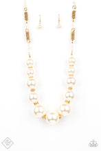 Load image into Gallery viewer, Pearly Prosperity Gold Necklace