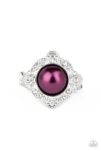 Ornamental Opulence Purple Ring