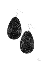 Load image into Gallery viewer, Garden Therapy Black Earrings