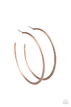 Load image into Gallery viewer, Flat Spin Copper Earrings