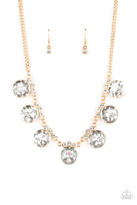 GLOW-Getter Glamour Gold Necklace