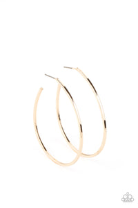 Cool Curves Gold Earrings