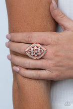 Load image into Gallery viewer, Glammed Up Gardens Copper Ring