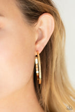 Load image into Gallery viewer, Reporting for Duty Gold Earrings