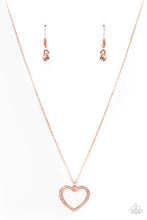 Load image into Gallery viewer, GLOW by Heart Copper Necklace