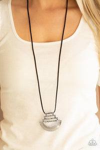 Rise and SHRINE Black Necklace