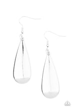 Load image into Gallery viewer, The Drop Off  Silver Earrings