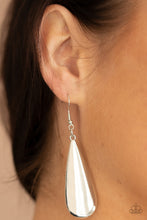 Load image into Gallery viewer, The Drop Off  Silver Earrings