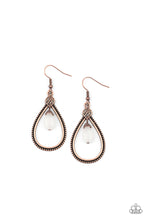 Load image into Gallery viewer, Ill Believe It ZEN I See It Copper Earrings