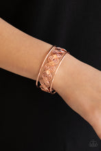 Load image into Gallery viewer, WEAVE An Impression Copper Bracelet