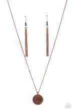 Load image into Gallery viewer, Choose Faith Copper Necklace