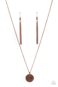 Choose Faith Copper Necklace