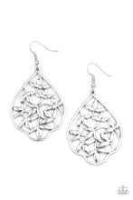 Load image into Gallery viewer, Taj Mahal Gardens Silver Earrings