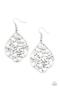 Taj Mahal Gardens Silver Earrings