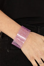 Load image into Gallery viewer, Snap, Crackle, Pop!  Purple Bracelet