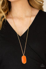 Load image into Gallery viewer, Elemental Elegance Orange Necklace