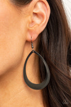 Load image into Gallery viewer, Fierce Fundamentals Black Earrings